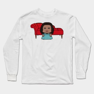 Mrs. Obamabot POLITICO'BOT Toy Robot (Chaise) Long Sleeve T-Shirt